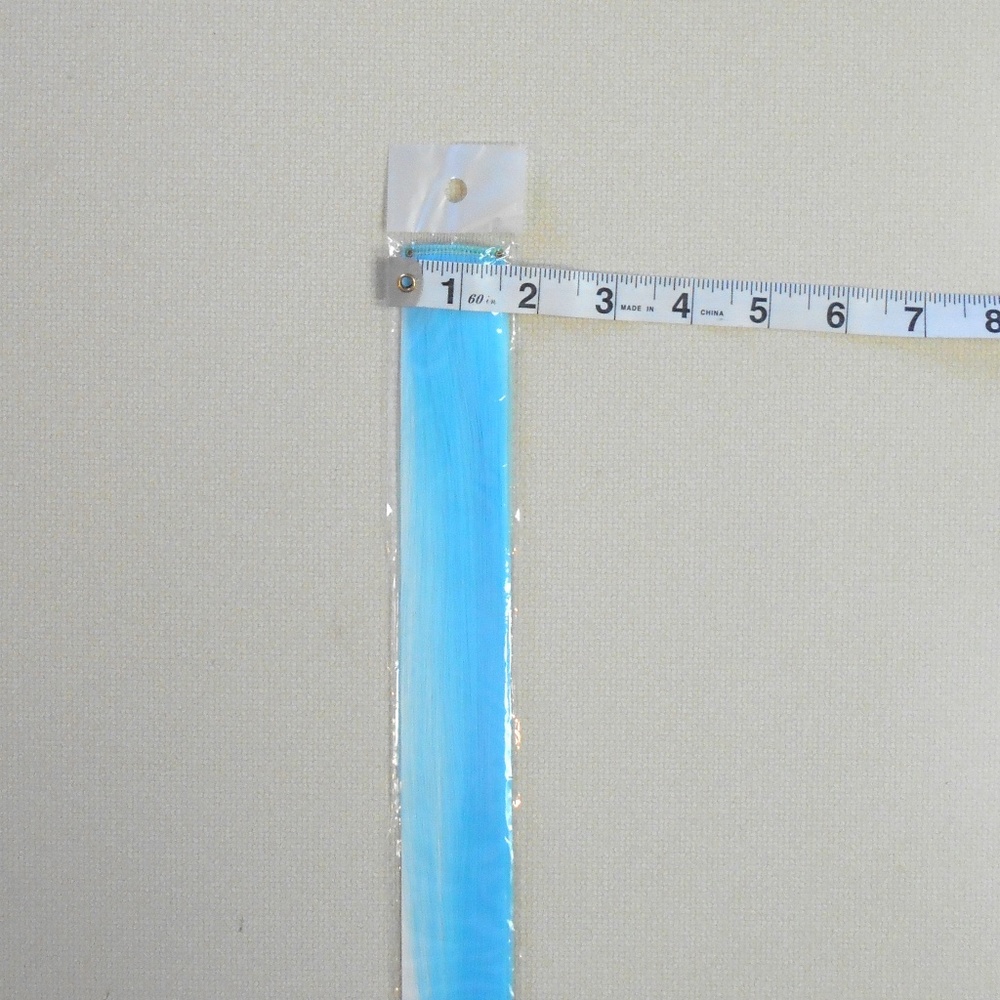 Light Blue 4 Hair Extensions - Picture 3 of 8